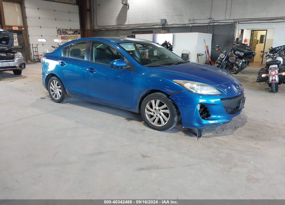 2012 MAZDA 3 I GRAND TOURING VIN: JM1BL1W84C1582850