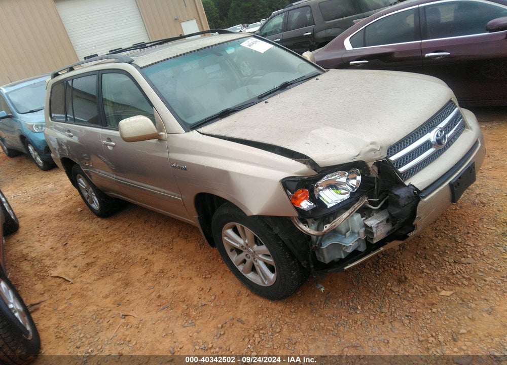 2007 TOYOTA HIGHLANDER HYBRID LIMITED V6 VIN: JTEDW21A070019074