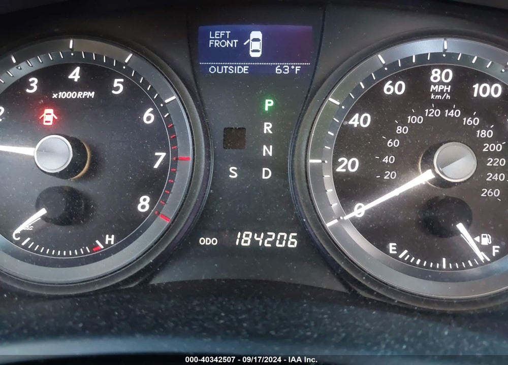 2009 LEXUS ES 350 VIN: JTHBJ46G392325078