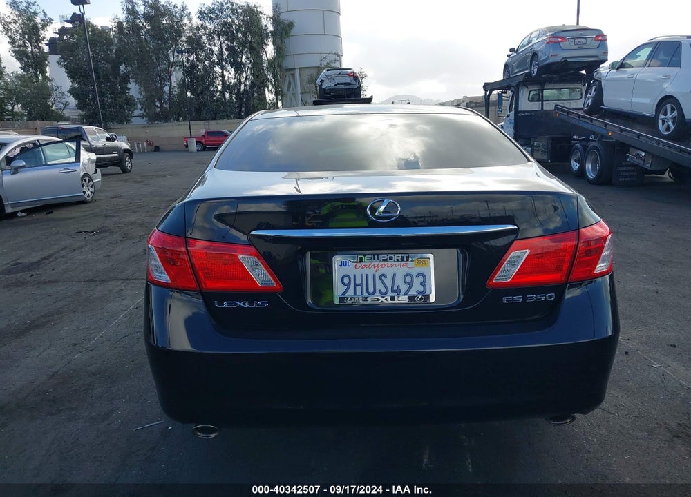 2009 LEXUS ES 350 VIN: JTHBJ46G392325078