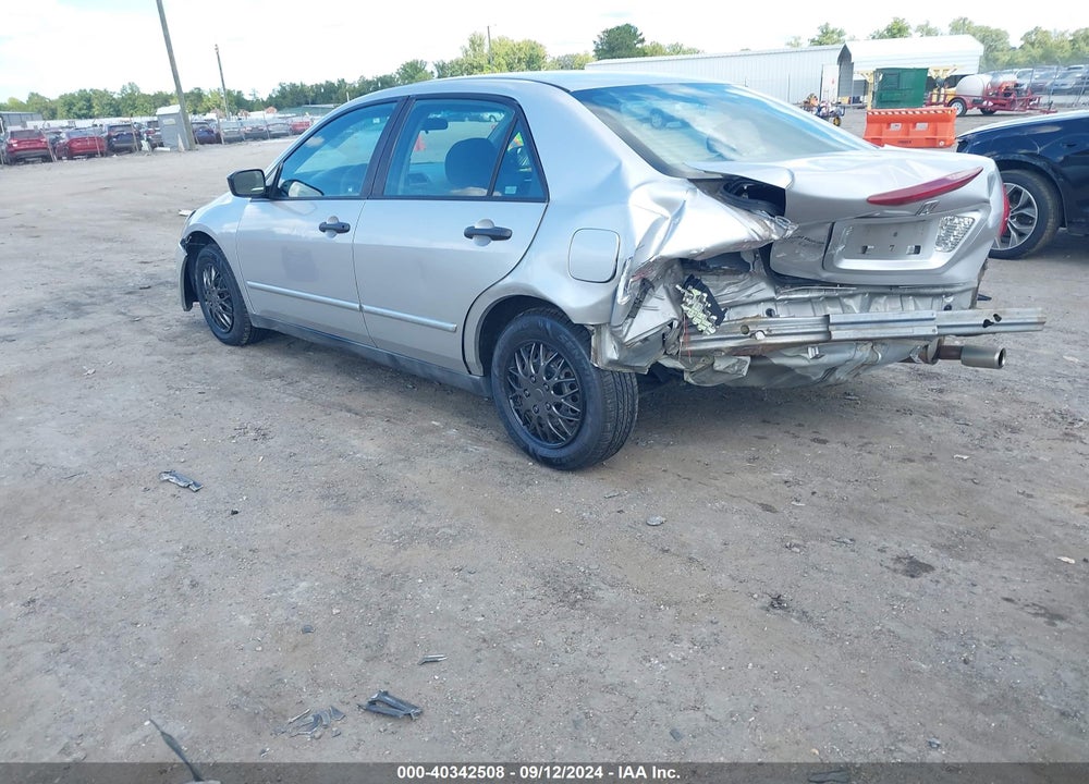 2007 HONDA ACCORD 2.4 VP VIN: 1HGCM56127A018407