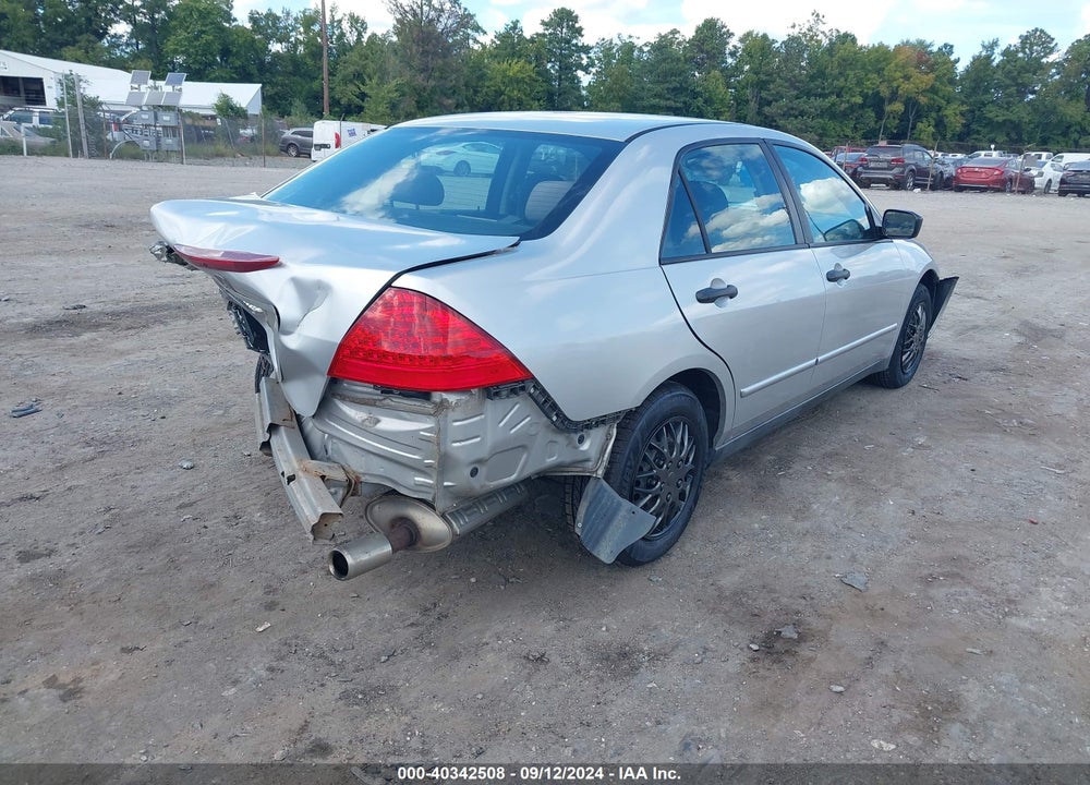 2007 HONDA ACCORD 2.4 VP VIN: 1HGCM56127A018407