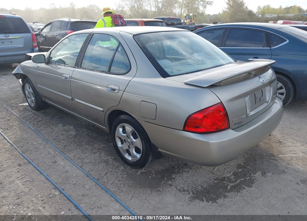 2006 NISSAN SENTRA 1.8S VIN: 3N1CB51D96L627283