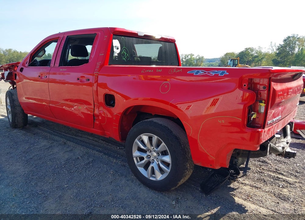 2020 CHEVROLET SILVERADO 1500 4WD SHORT BED CUSTOM VIN: 1GCPYBEH3LZ298075