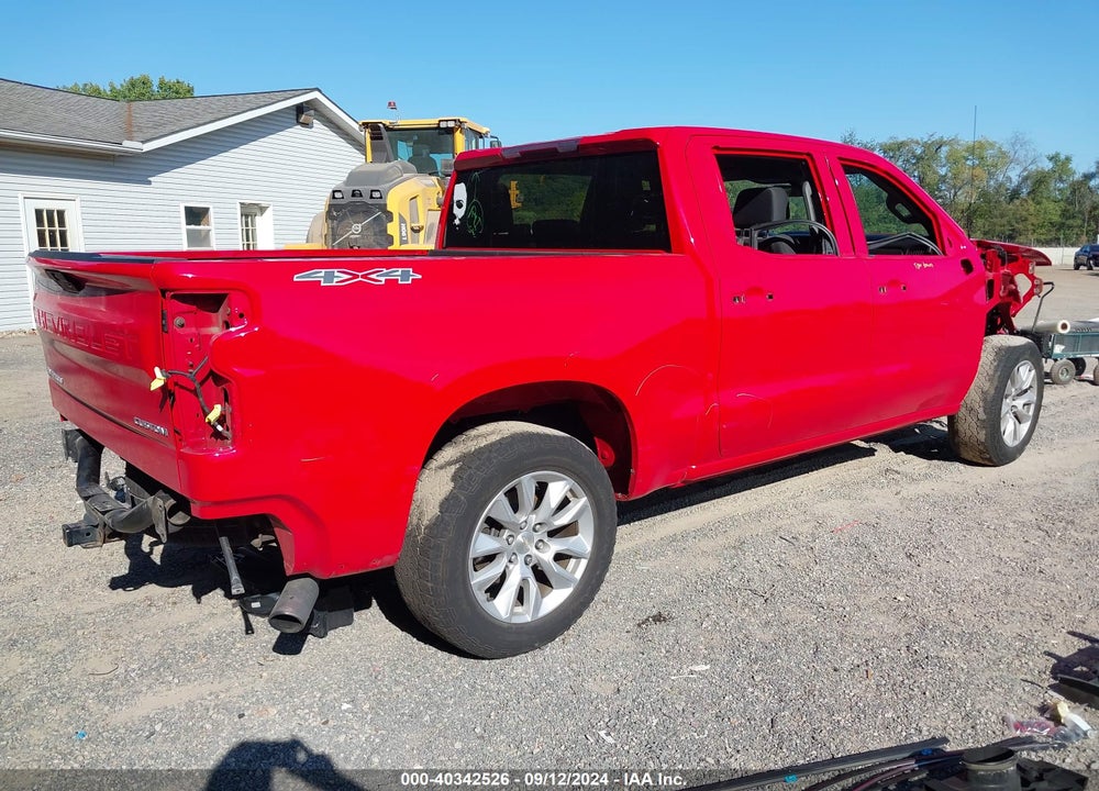 2020 CHEVROLET SILVERADO 1500 4WD SHORT BED CUSTOM VIN: 1GCPYBEH3LZ298075