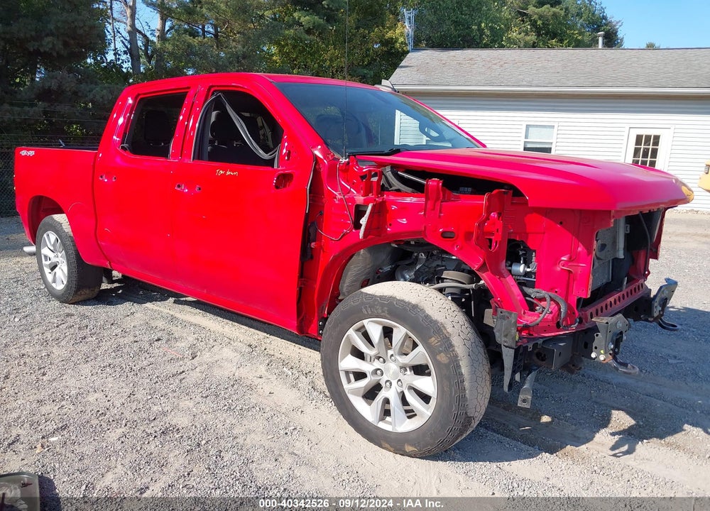 2020 CHEVROLET SILVERADO 1500 4WD SHORT BED CUSTOM VIN: 1GCPYBEH3LZ298075