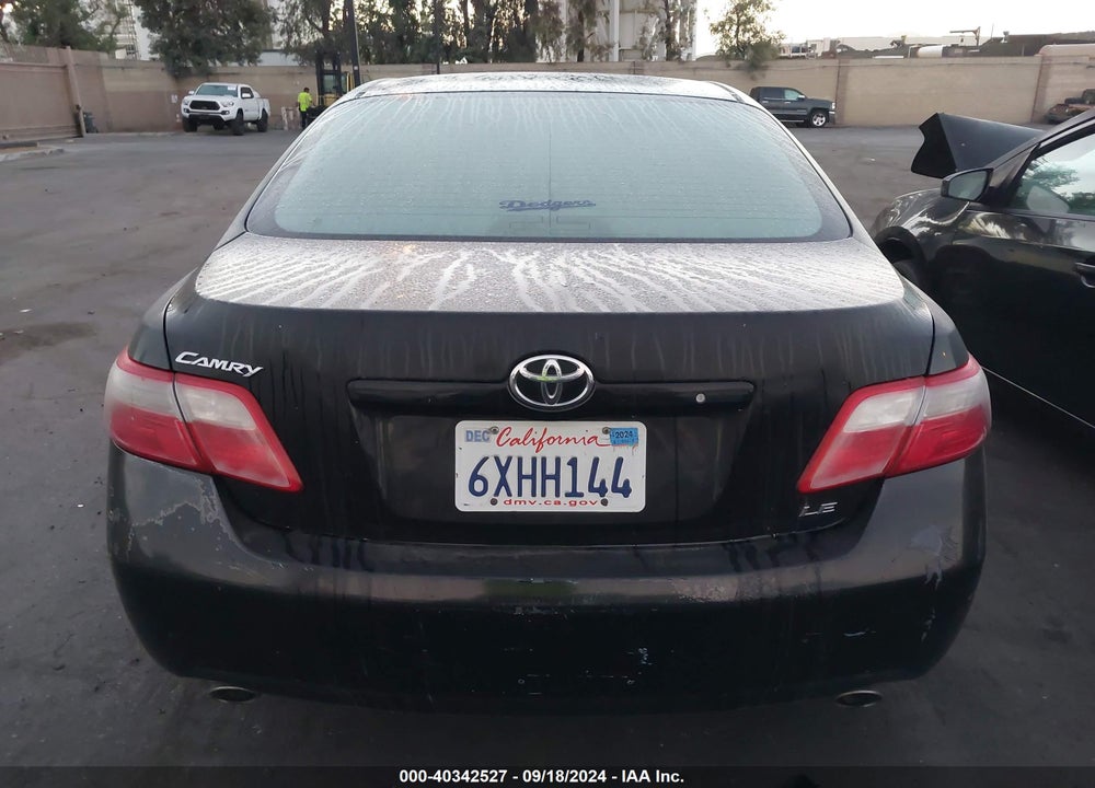 2009 TOYOTA CAMRY LE V6 VIN: 4T1BK46K09U591516