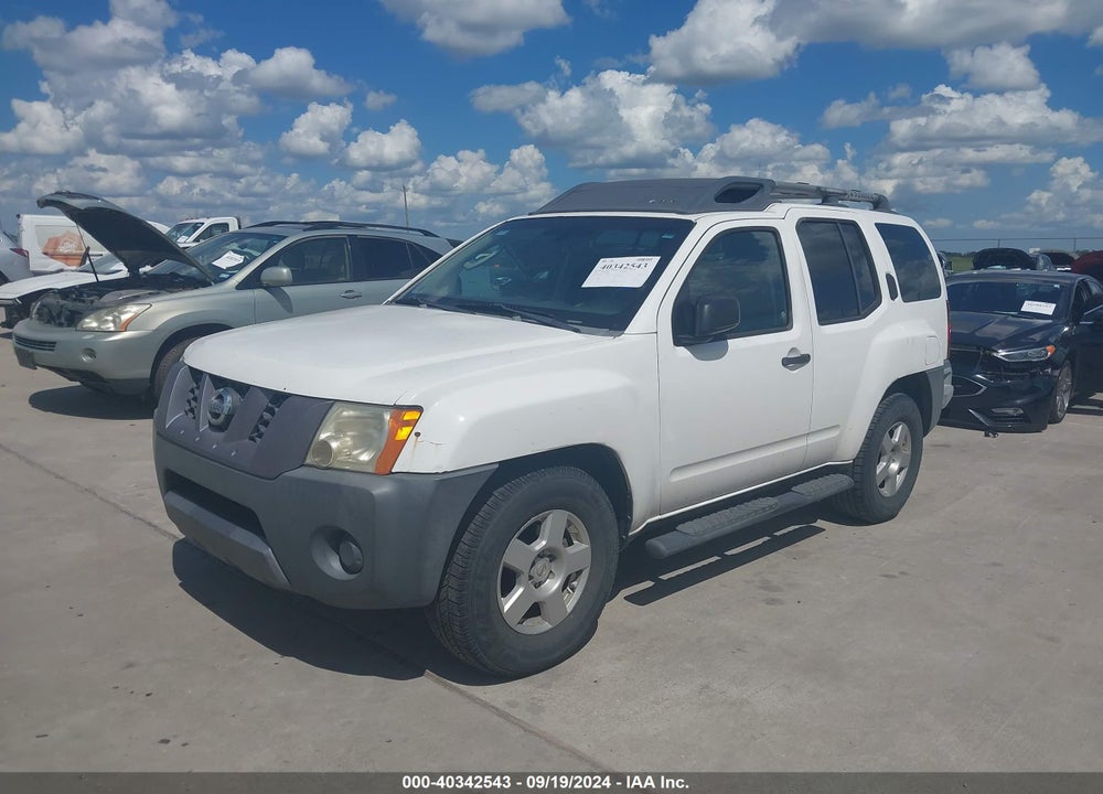 2007 NISSAN XTERRA S VIN: 5N1AN08U27C545277