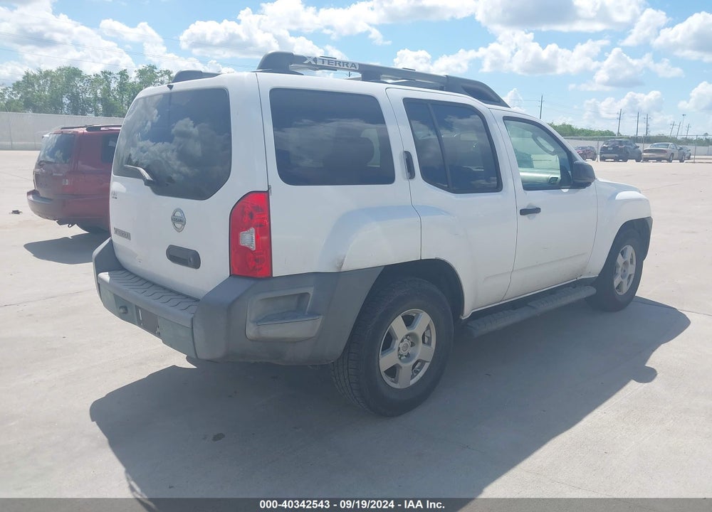 2007 NISSAN XTERRA S VIN: 5N1AN08U27C545277