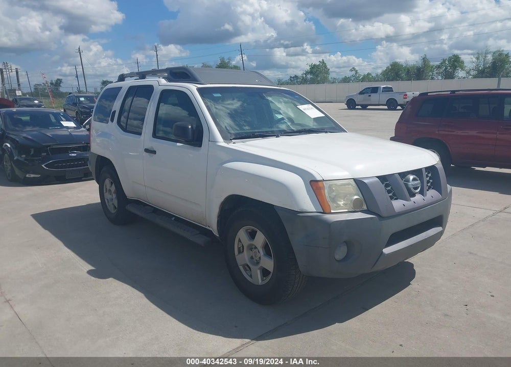 2007 NISSAN XTERRA S VIN: 5N1AN08U27C545277