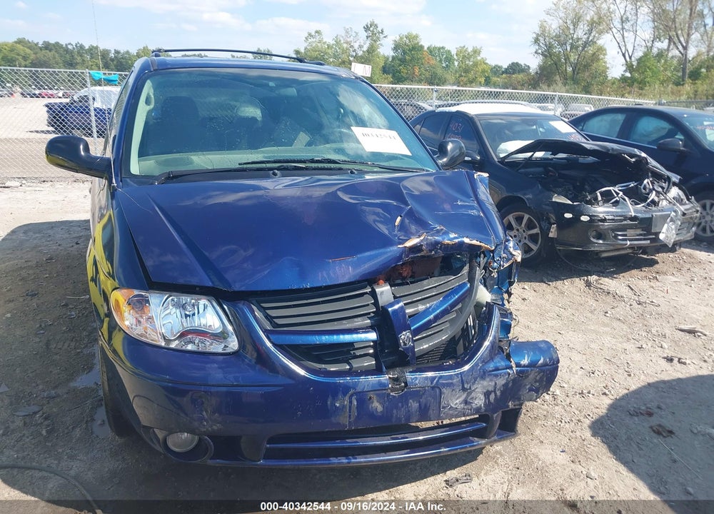 2006 DODGE GRAND CARAVAN SXT VIN: 2D4GP44L46R860569