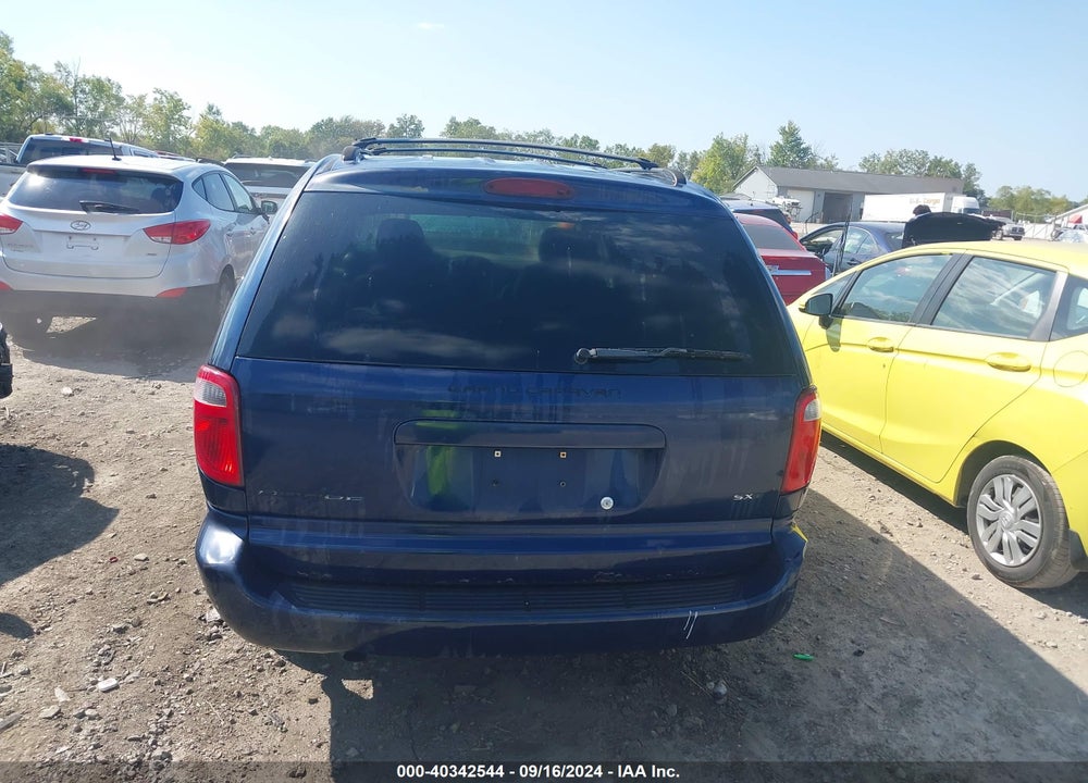 2006 DODGE GRAND CARAVAN SXT VIN: 2D4GP44L46R860569