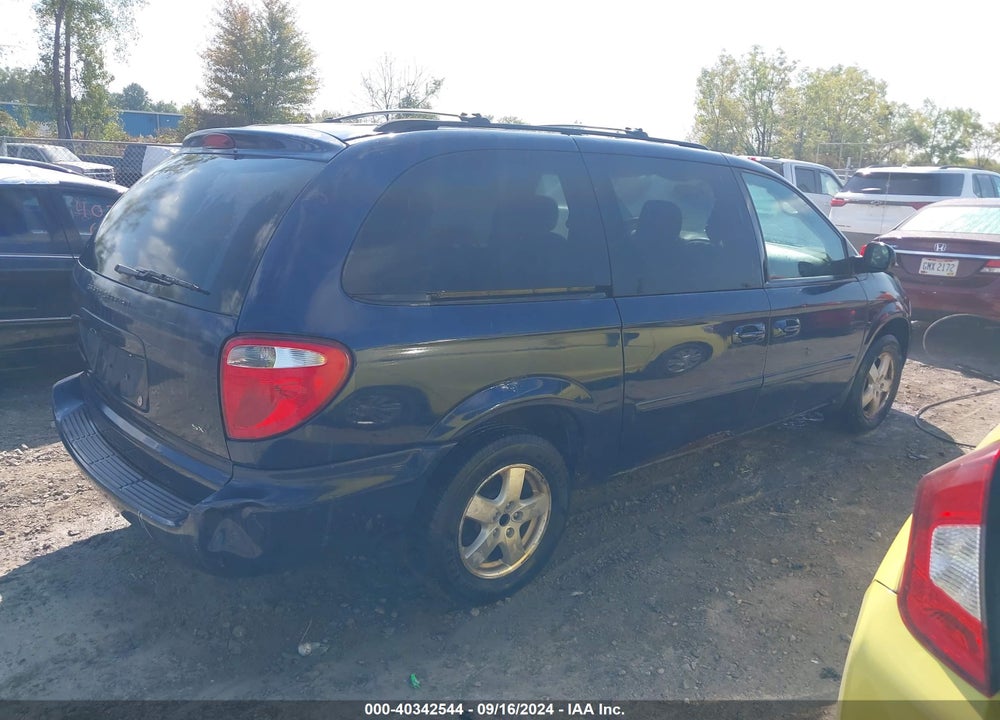 2006 DODGE GRAND CARAVAN SXT VIN: 2D4GP44L46R860569