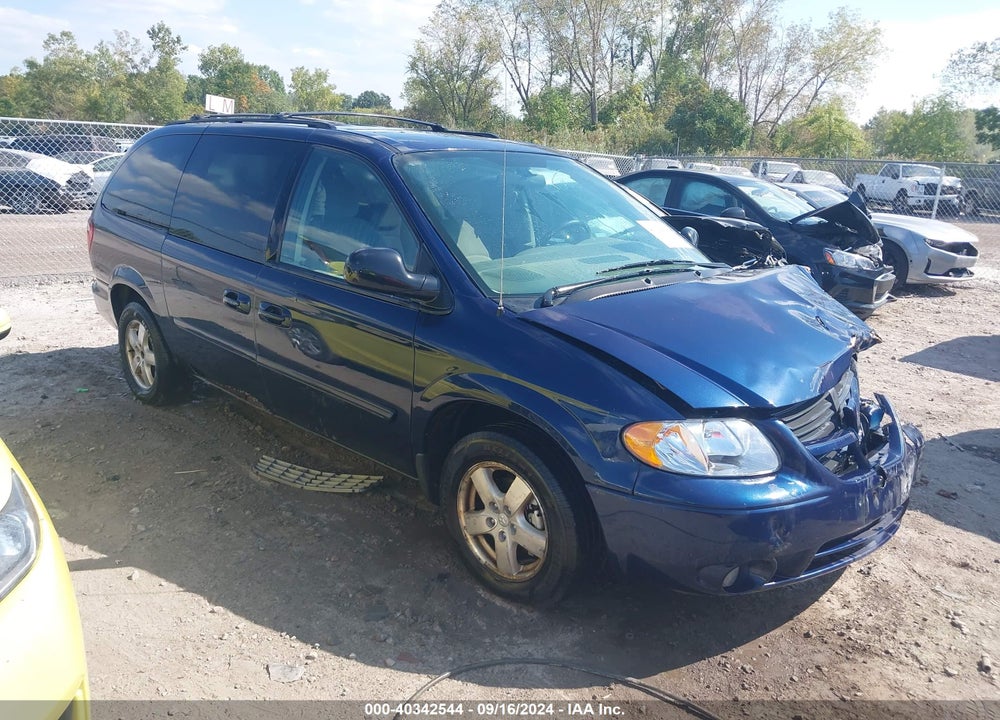 2006 DODGE GRAND CARAVAN SXT VIN: 2D4GP44L46R860569
