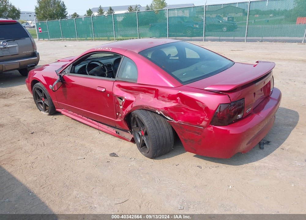 2004 FORD MUSTANG GT VIN: 1FAFP42X24F221440