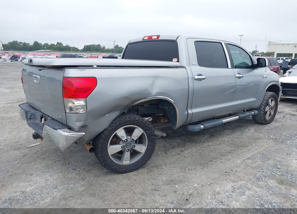 2008 TOYOTA TUNDRA SR5 5.7L V8 VIN: 5TBDV541X8S499877