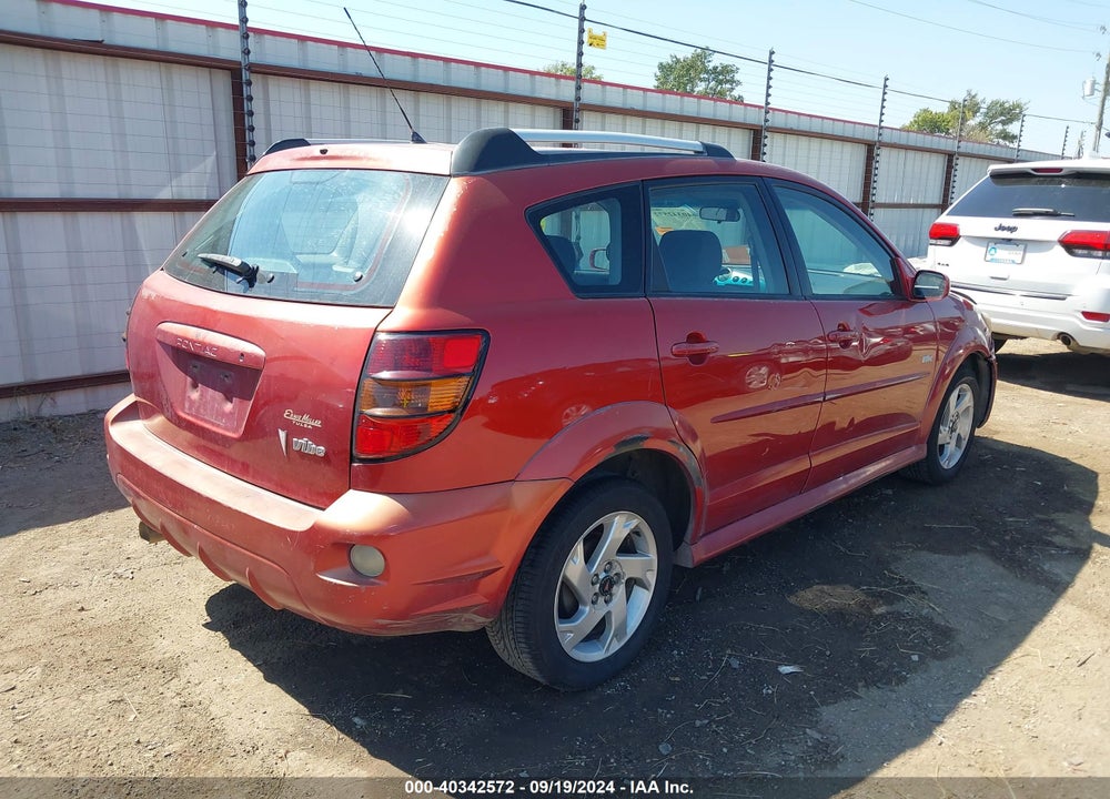 2006 PONTIAC VIBE VIN: 5Y2SL65886Z438562