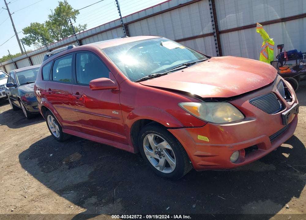 2006 PONTIAC VIBE VIN: 5Y2SL65886Z438562