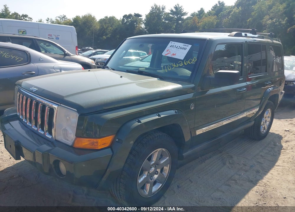2007 JEEP COMMANDER LIMITED VIN: 1J8HG58P97C550604