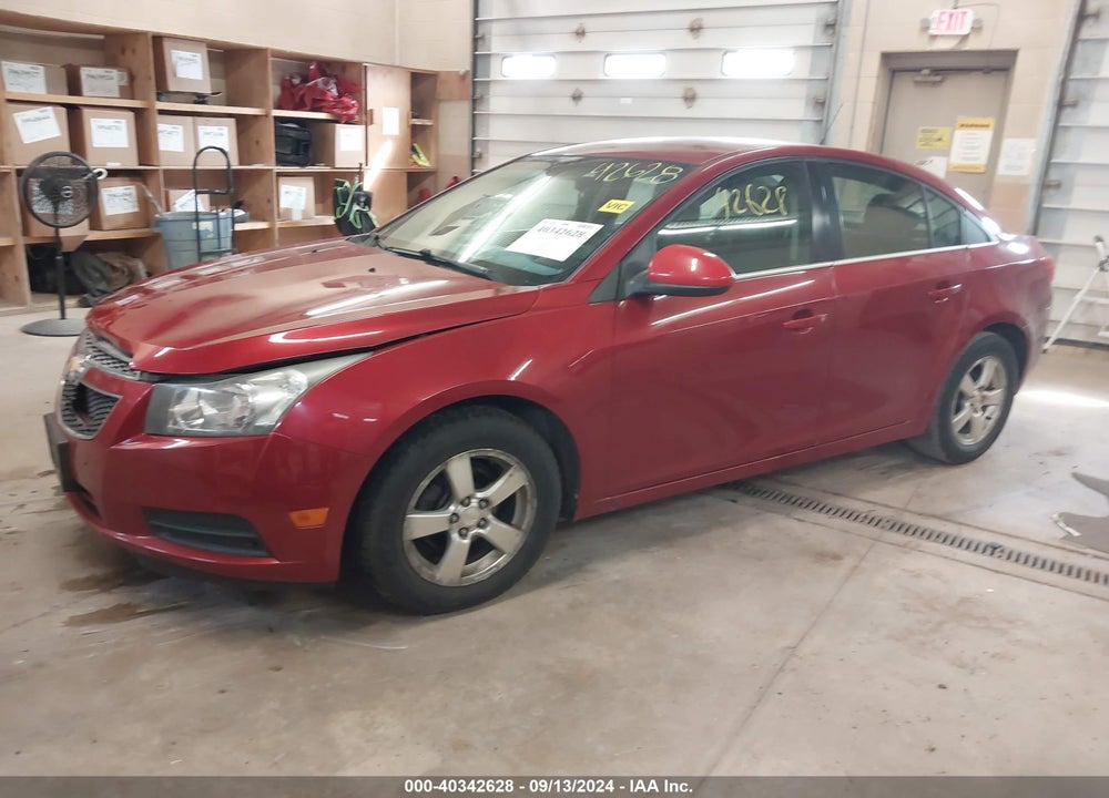 2012 CHEVROLET CRUZE LT VIN: 1G1PE5SC9C7113700