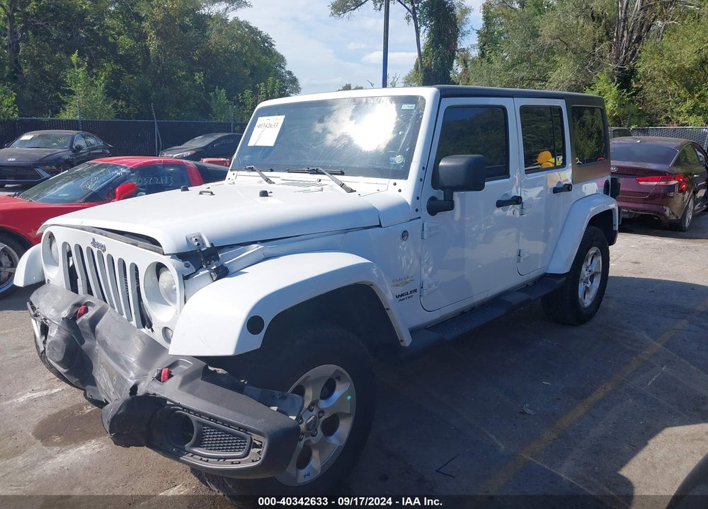 2013 JEEP WRANGLER UNLIMITED SAHARA VIN: 1C4HJWEG8DL656931