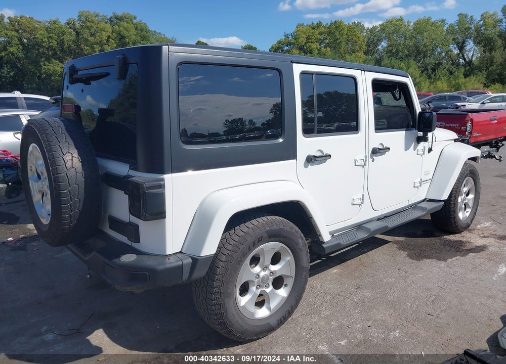 2013 JEEP WRANGLER UNLIMITED SAHARA VIN: 1C4HJWEG8DL656931