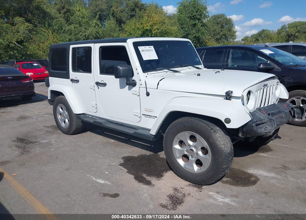2013 JEEP WRANGLER UNLIMITED SAHARA VIN: 1C4HJWEG8DL656931