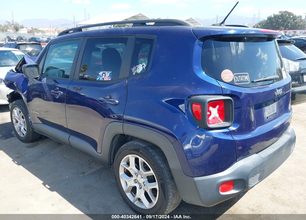 2017 JEEP RENEGADE LATITUDE FWD VIN: ZACCJABB6HPF76390