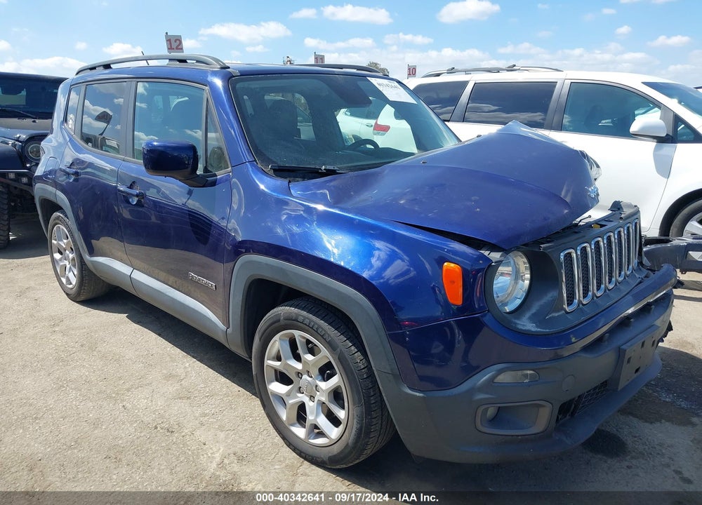2017 JEEP RENEGADE LATITUDE FWD VIN: ZACCJABB6HPF76390