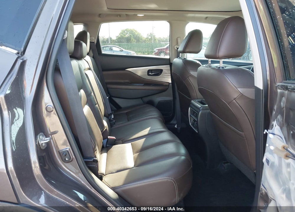 2018 NISSAN MURANO PLATINUM VIN: 5N1AZ2MH8JN122921