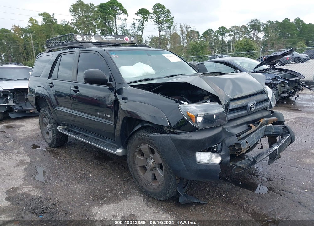2004 TOYOTA 4RUNNER LIMITED V8 VIN: JTEBT17R848014452