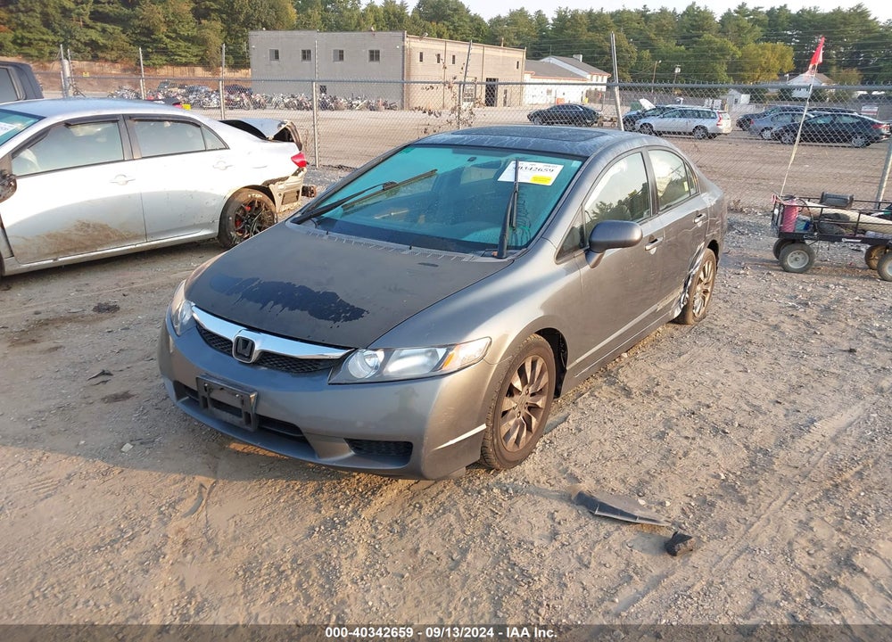 2009 HONDA CIVIC EX VIN: 2HGFA168X9H317613