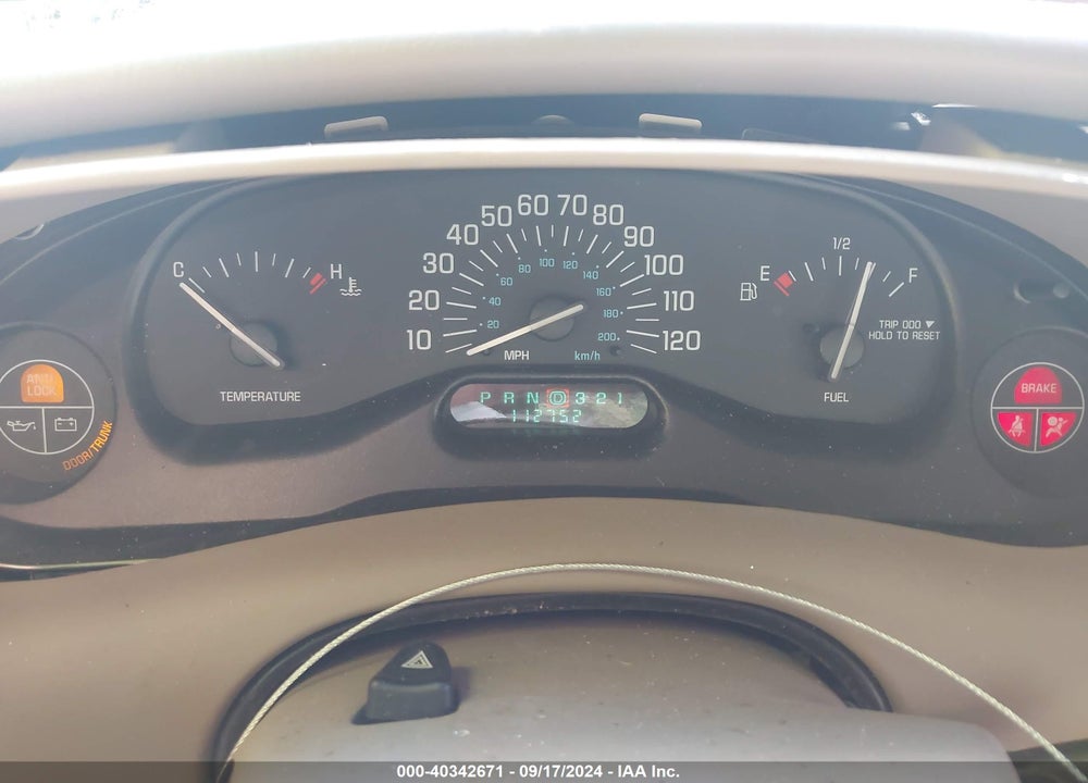 2005 BUICK CENTURY VIN: 2G4WS52JX51102985