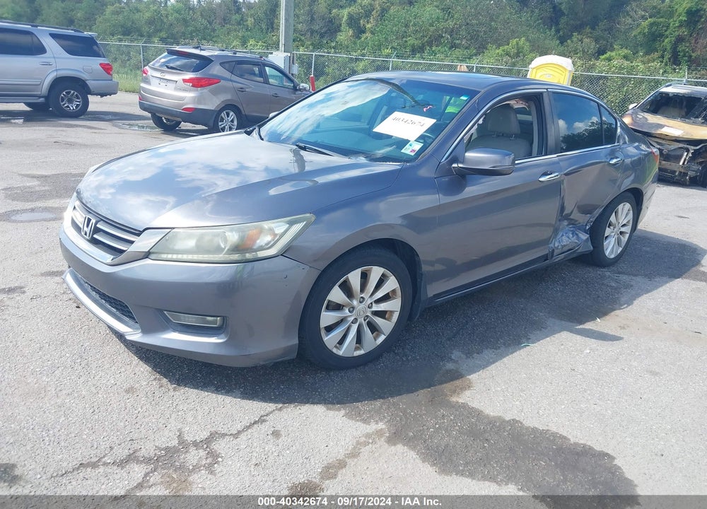2013 HONDA ACCORD EX-L VIN: 1HGCR2F86DA148814