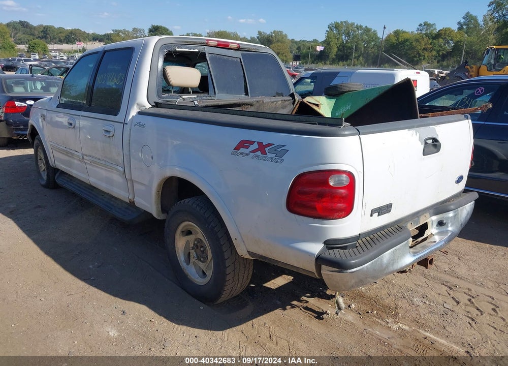 2002 FORD F-150 LARIAT/XLT VIN: 1FTRW08L32KD62707