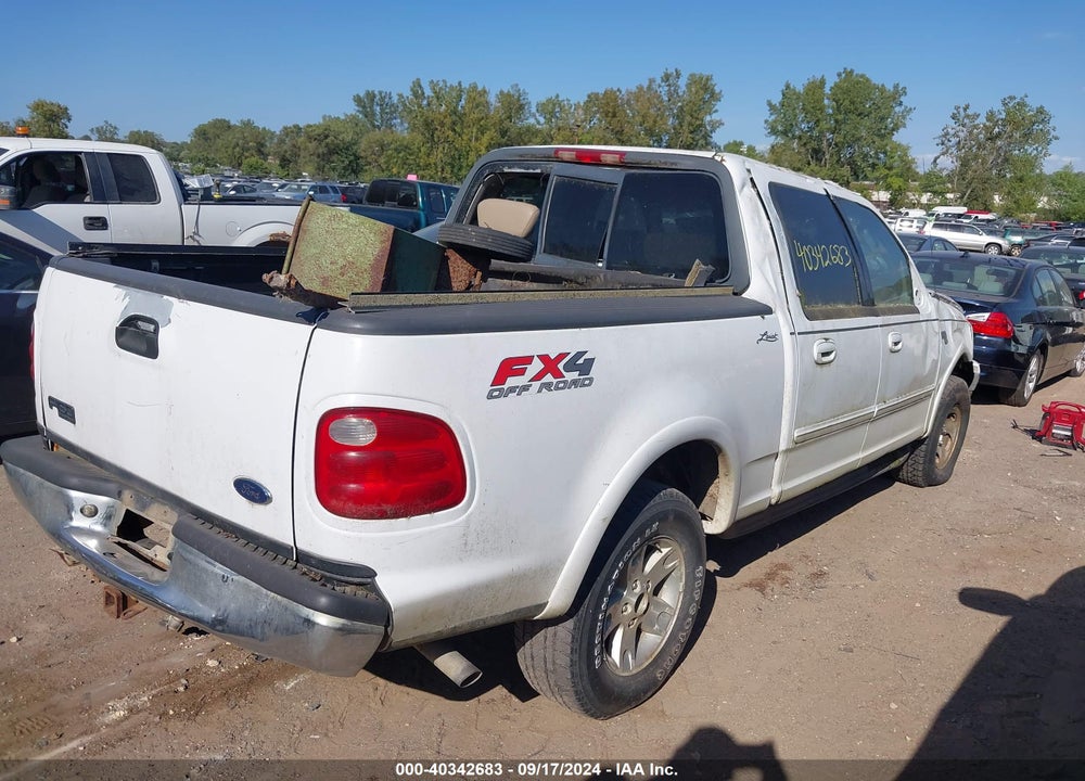 2002 FORD F-150 LARIAT/XLT VIN: 1FTRW08L32KD62707