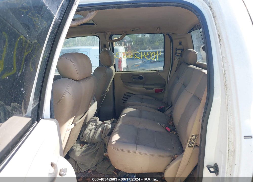 2002 FORD F-150 LARIAT/XLT VIN: 1FTRW08L32KD62707