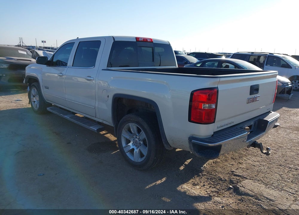 2015 GMC SIERRA 1500 SLE VIN: 3GTP1UEC1FG118228