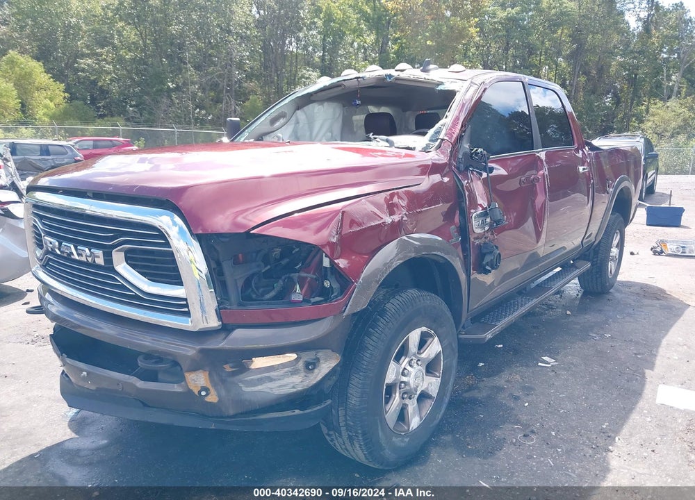 2018 RAM 2500 LONGHORN 4X4 6'4 BOX VIN: 3C6UR5GL5JG126993