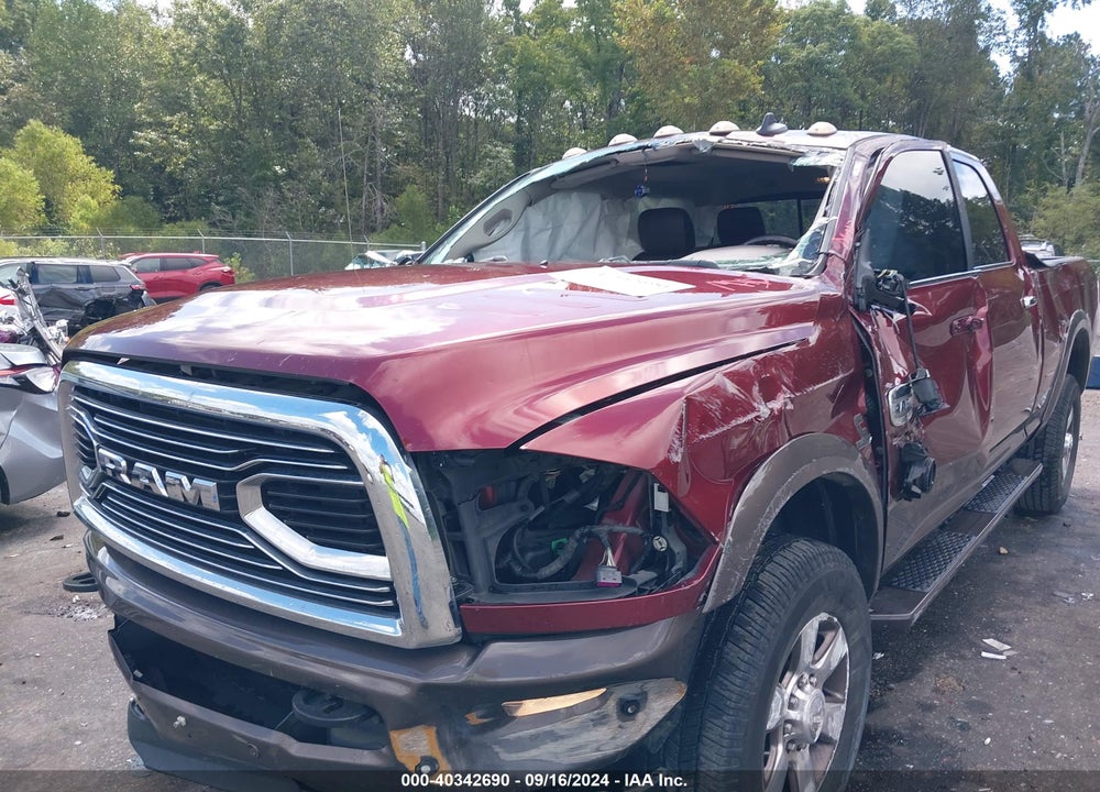 2018 RAM 2500 LONGHORN 4X4 6'4 BOX VIN: 3C6UR5GL5JG126993
