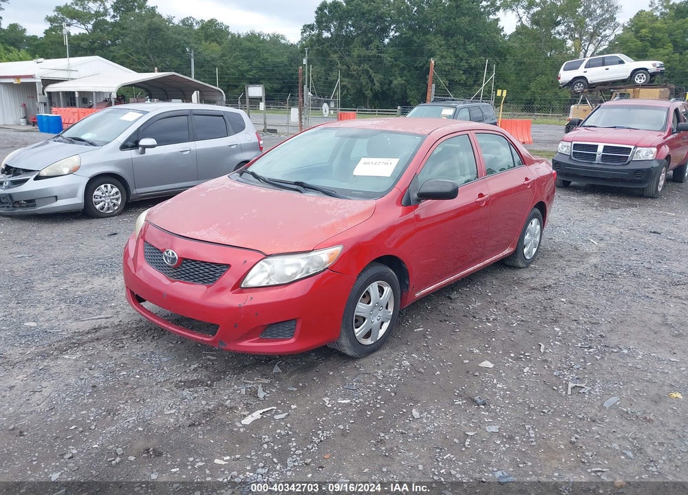 2009 TOYOTA COROLLA VIN: JTDBL40E699038361