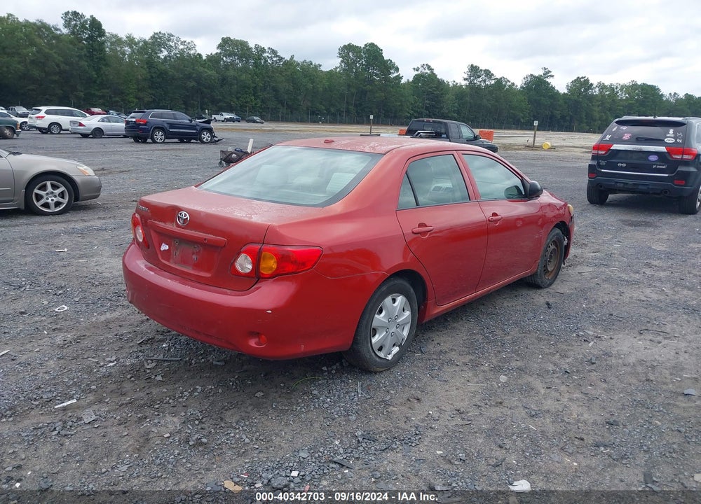 2009 TOYOTA COROLLA VIN: JTDBL40E699038361