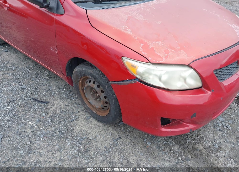 2009 TOYOTA COROLLA VIN: JTDBL40E699038361