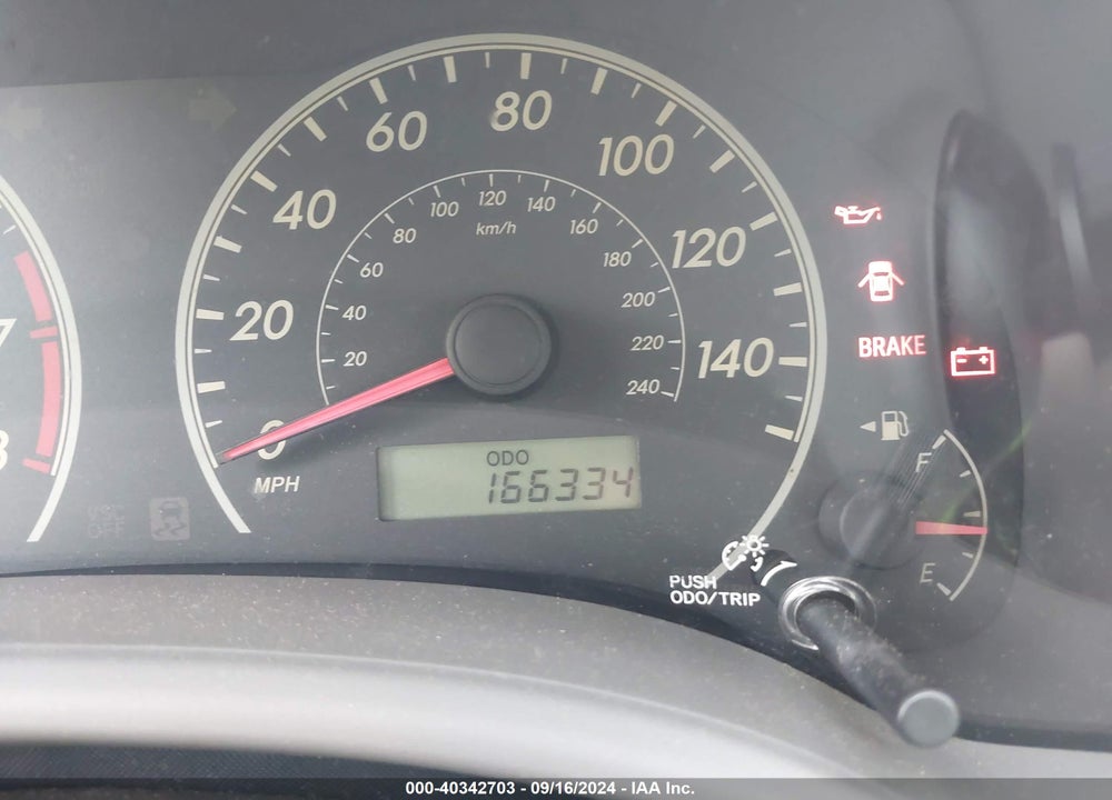 2009 TOYOTA COROLLA VIN: JTDBL40E699038361