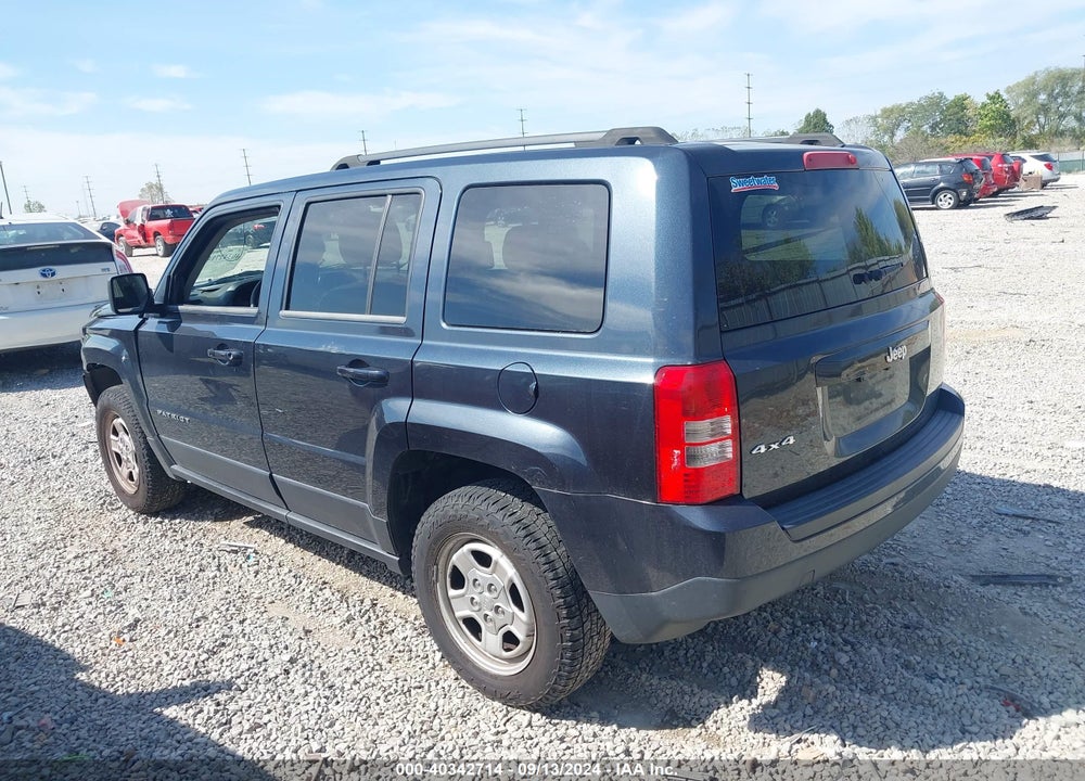 2014 JEEP PATRIOT SPORT VIN: 1C4NJRBB1ED592448