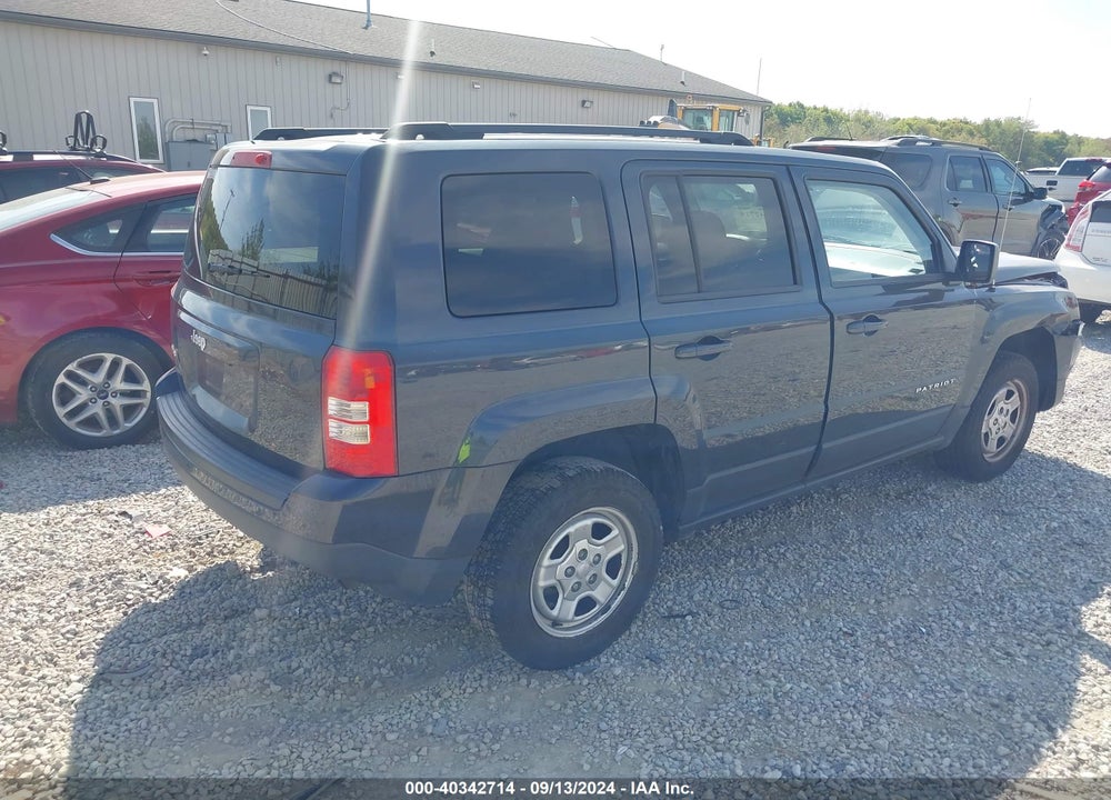 2014 JEEP PATRIOT SPORT VIN: 1C4NJRBB1ED592448