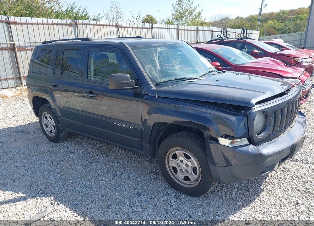 2014 JEEP PATRIOT SPORT VIN: 1C4NJRBB1ED592448