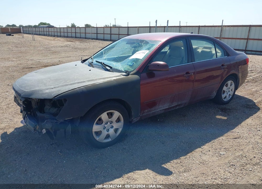 2009 HYUNDAI SONATA GLS VIN: 5NPET46C49H519736