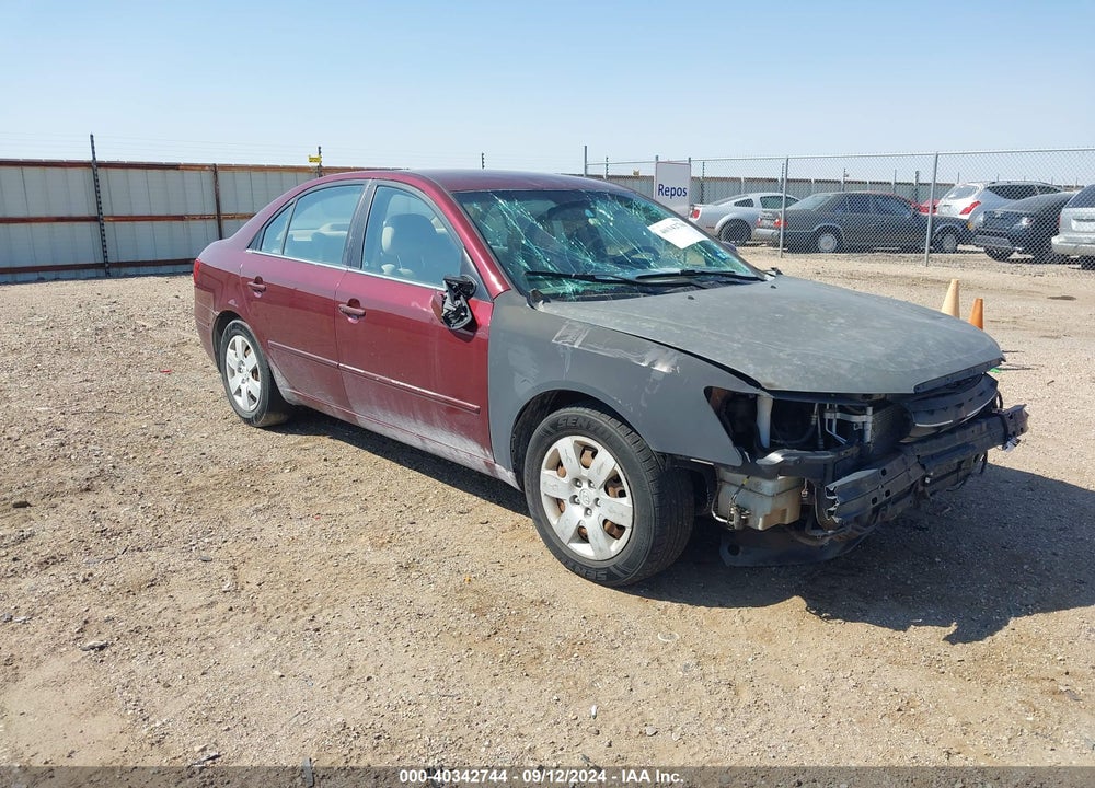 2009 HYUNDAI SONATA GLS VIN: 5NPET46C49H519736