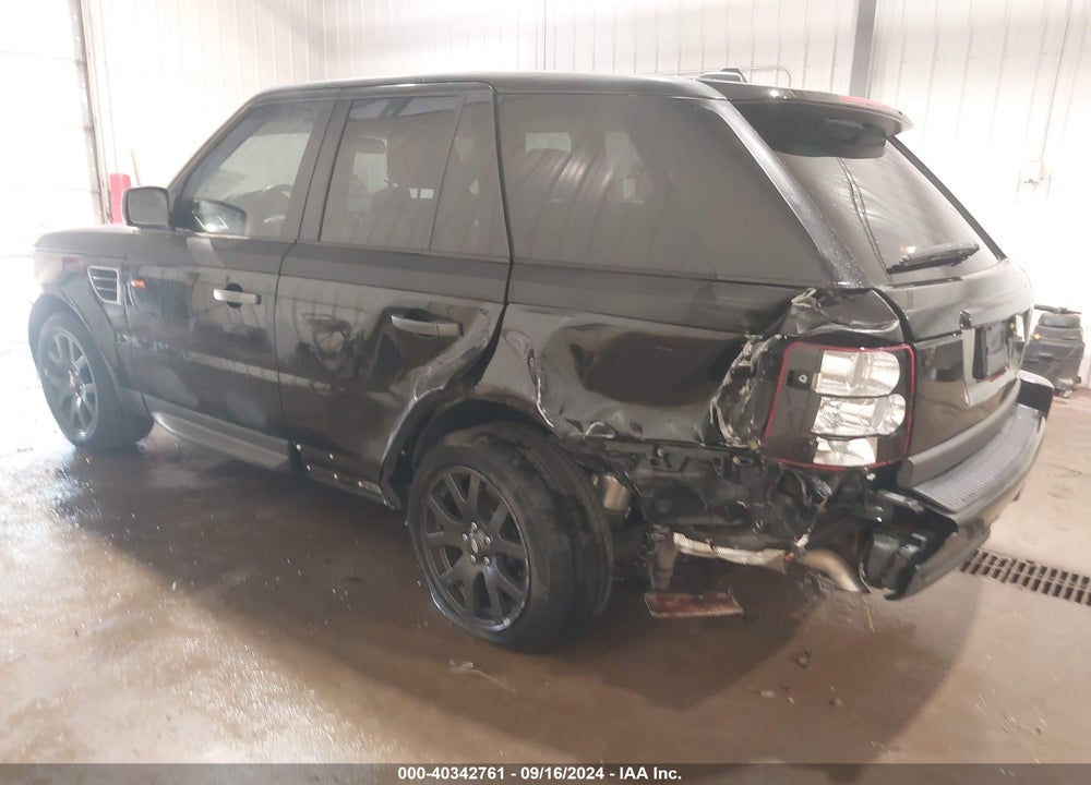 2008 LAND ROVER RANGE ROVER SPORT HSE VIN: SALSK25438A168238